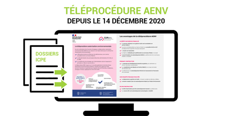 B27 | News : ICPE, téléprocédure AENV