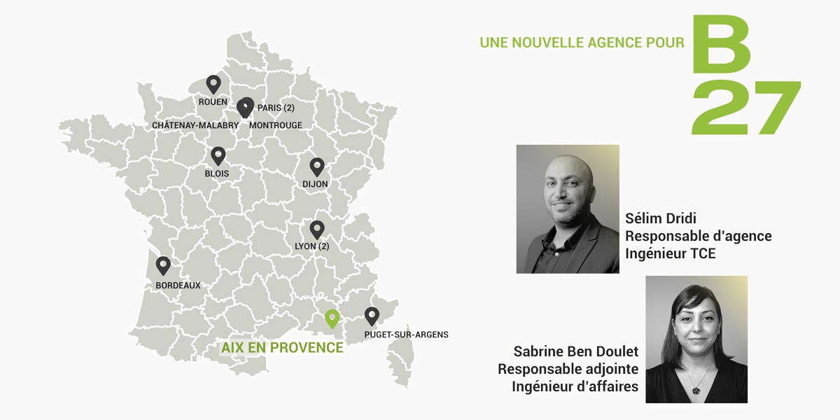 B27 | News : Nouvelle agence, Aix-en-Provence