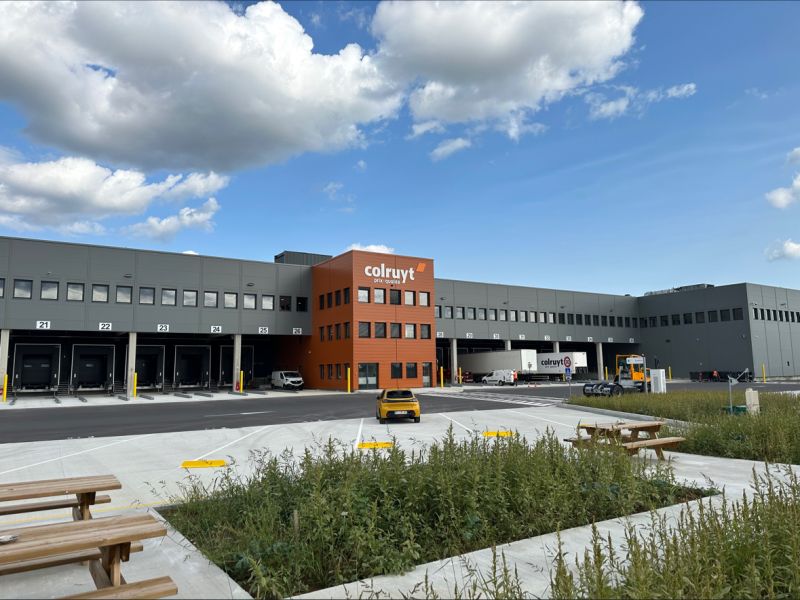 CONSTRUCTION D’UN CENTRE DE DISTRIBUTION POUR COLRUYT FRANCE CHOISEY